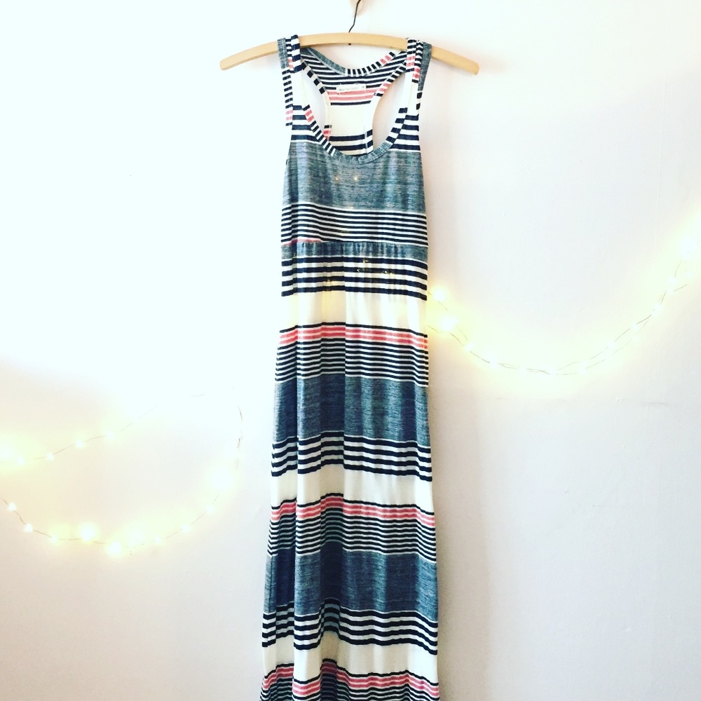 Marine Layer Striped Maxi Dress